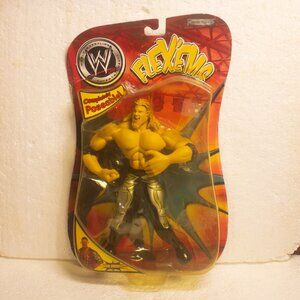 Vintage 2002 WWE Flex'ems Chris Jericho Wrestling Figure by Jakks Pacific